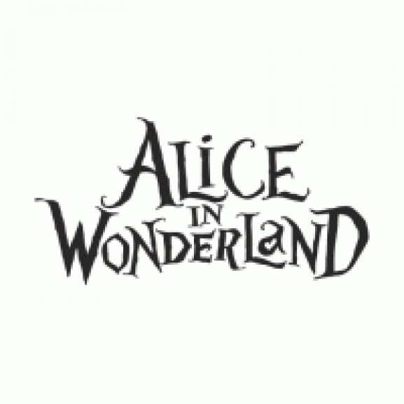 Logo of Alice in Wonderland (2010)