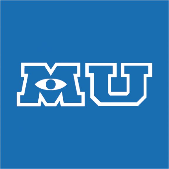 Logo of Monsters University