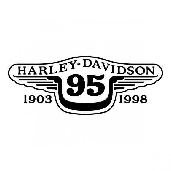 Logo of Harley Davidson 95