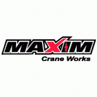 logo maxim crane works brands of the world download vector maxim crane