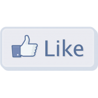 like us on facebook vector